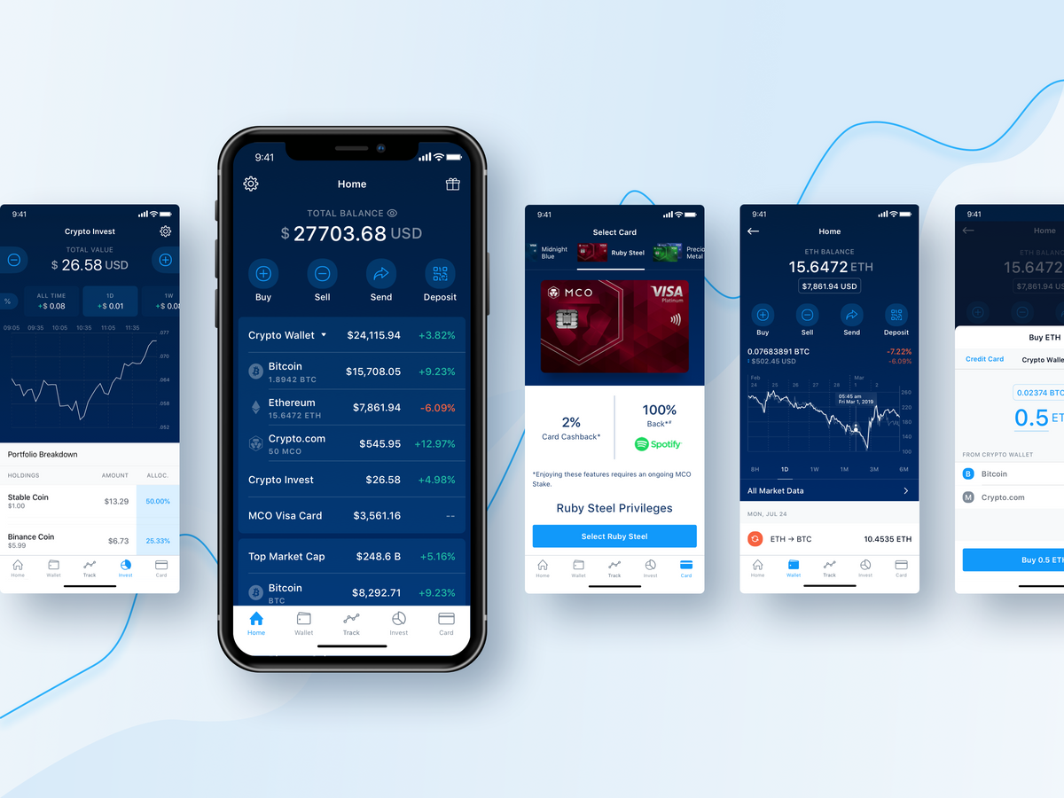 Crypto.com Wallet & Card App screenshot